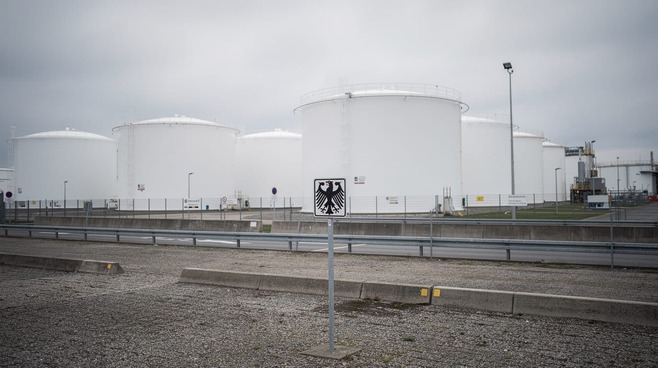 Le riserve di petrolio tedesche liberate quasi esaurite, ma il governo esclude una crisi energetica