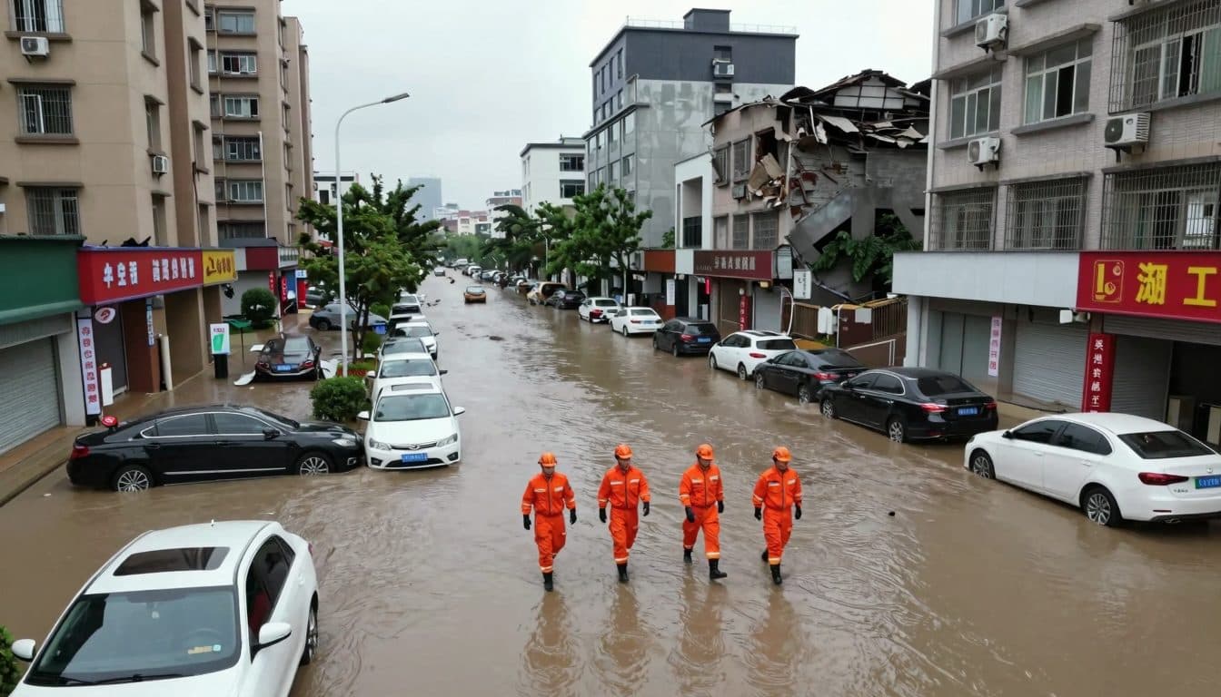 Alluvioni e frane uccidono almeno 21 persone in Cina mentre la stagione delle tempeste si intensifica