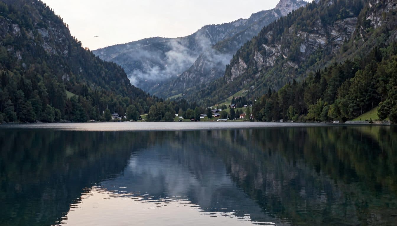Incendi in Italia: aerei antincendio riforniscono di acqua al Weissensee in Carinzia