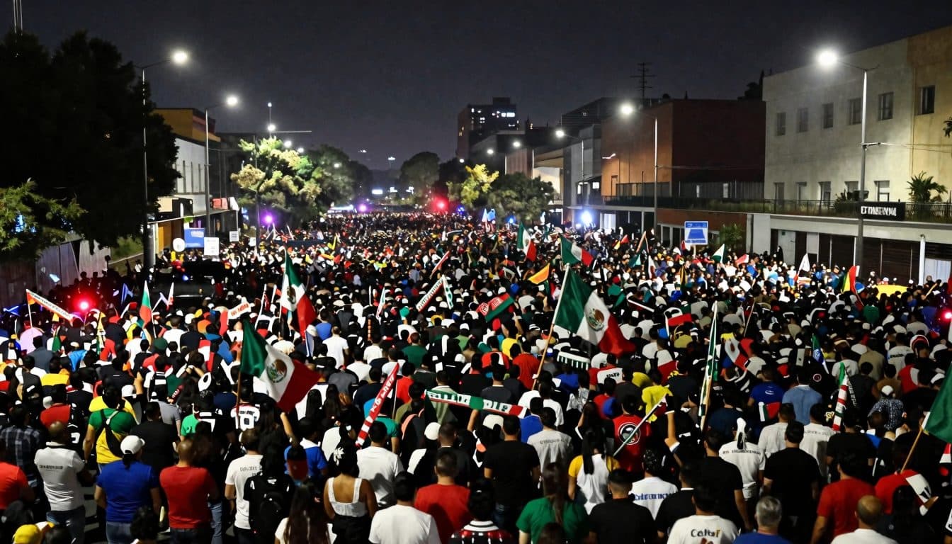 Festeggiamenti dei tifosi a Città del Messico: due morti dopo la qualificazione agli ottavi di finale del Mondiale