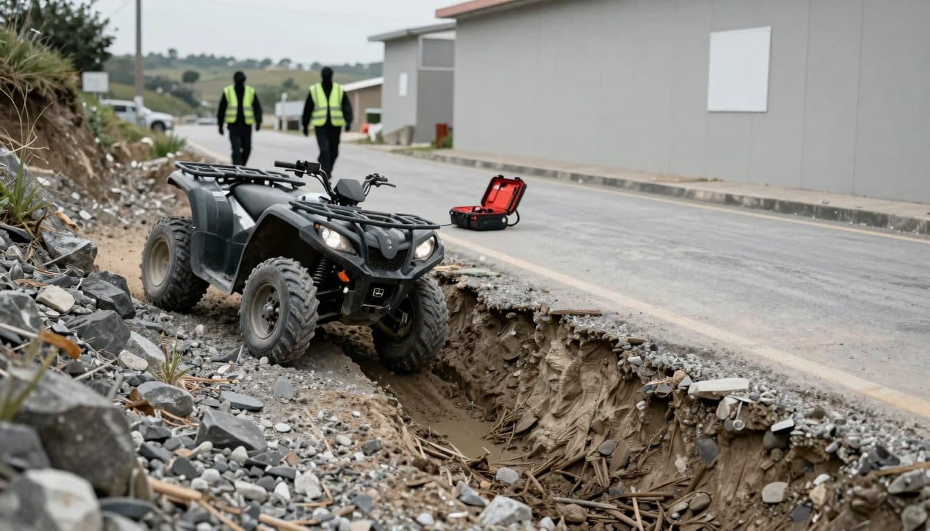 Incidente con un quad a Gaming: 21enne gravemente ferito