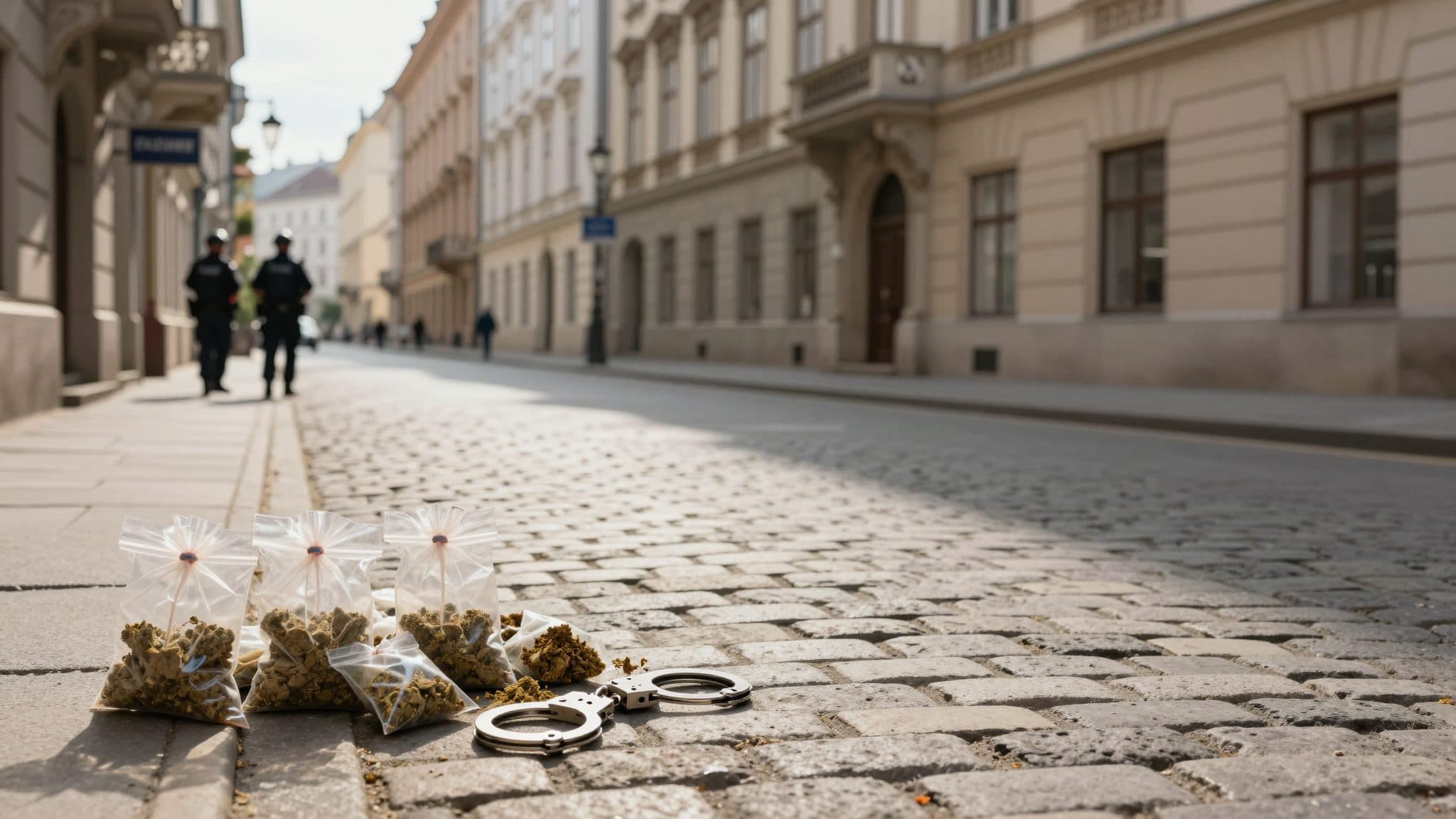 Due siriani tentano di vendere droga a un agente in borghese a Vienna