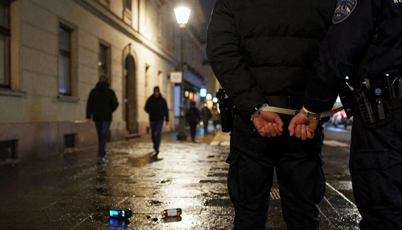 Donna ubriaca aggredisce poliziotti a Wien-Simmering e viene arrestata