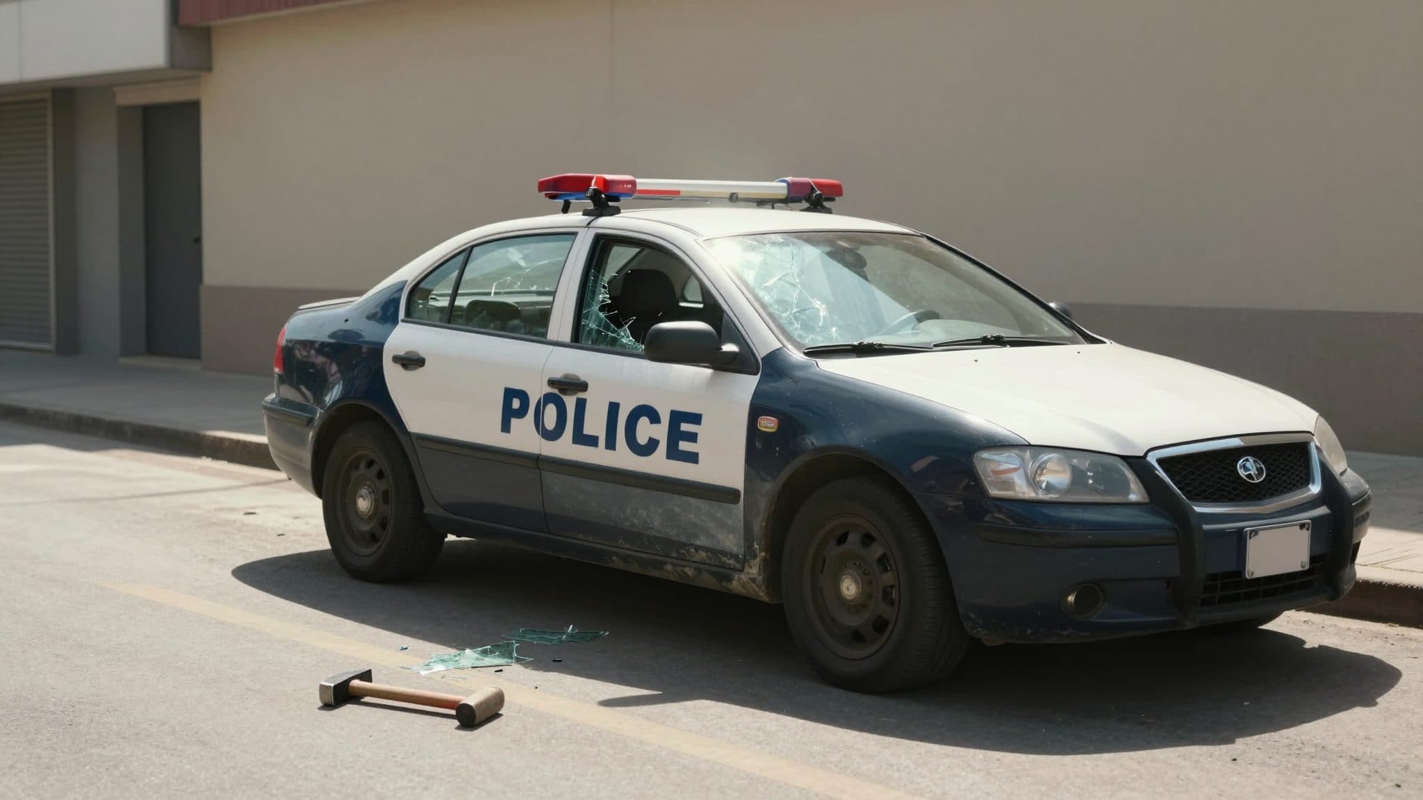 Poliziotti liberano un neonato da un'auto surriscaldata a Schwanenstadt